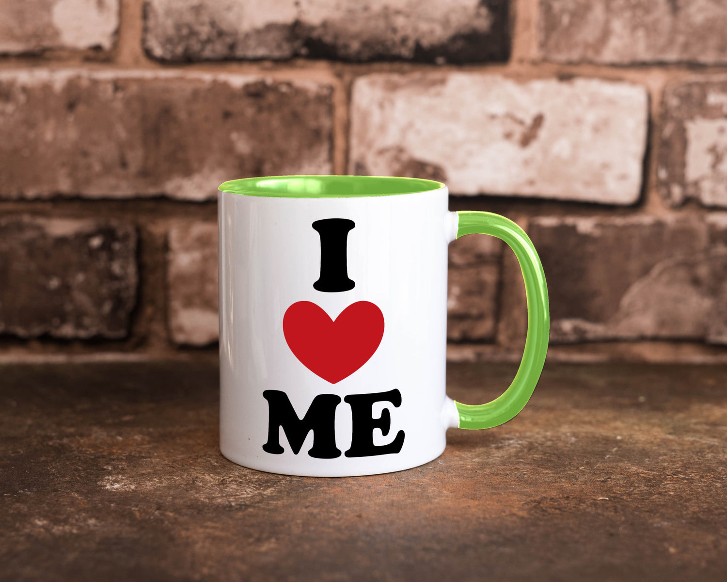 I love me vl9 Geschenkidee Humor Tasse