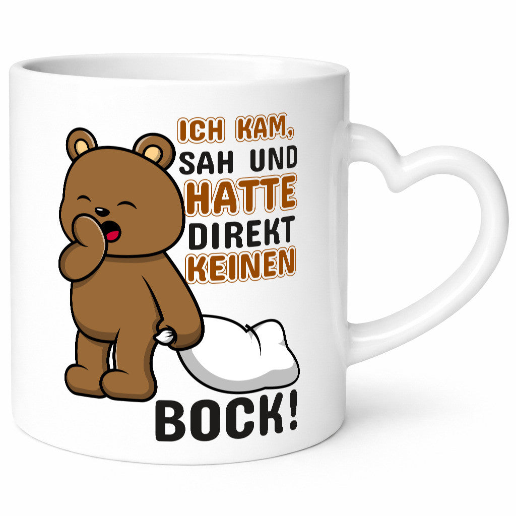 Direkt keinen Bock! | Büro Faultier Morgenmuffel Geschenk Arbeit Kollegen
