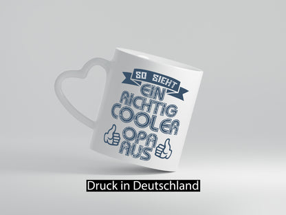 So sieht ein cooler Opa aus | Enkel Großvater lustiger Spruch Geschenk Familie