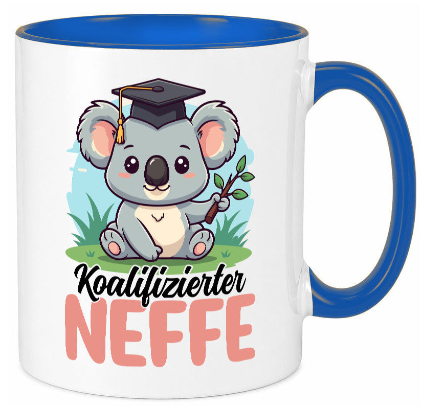 Koalifizierter Neffe | Familie Bruder Bester Onkel Geschenkidee Humor Tasse