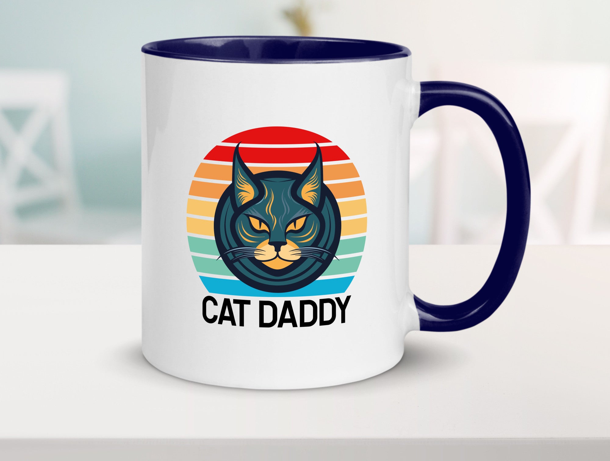Cat Daddy | Katzenpapa niedliche Katze Tierliebhaber lustiger Spruch Geschenk