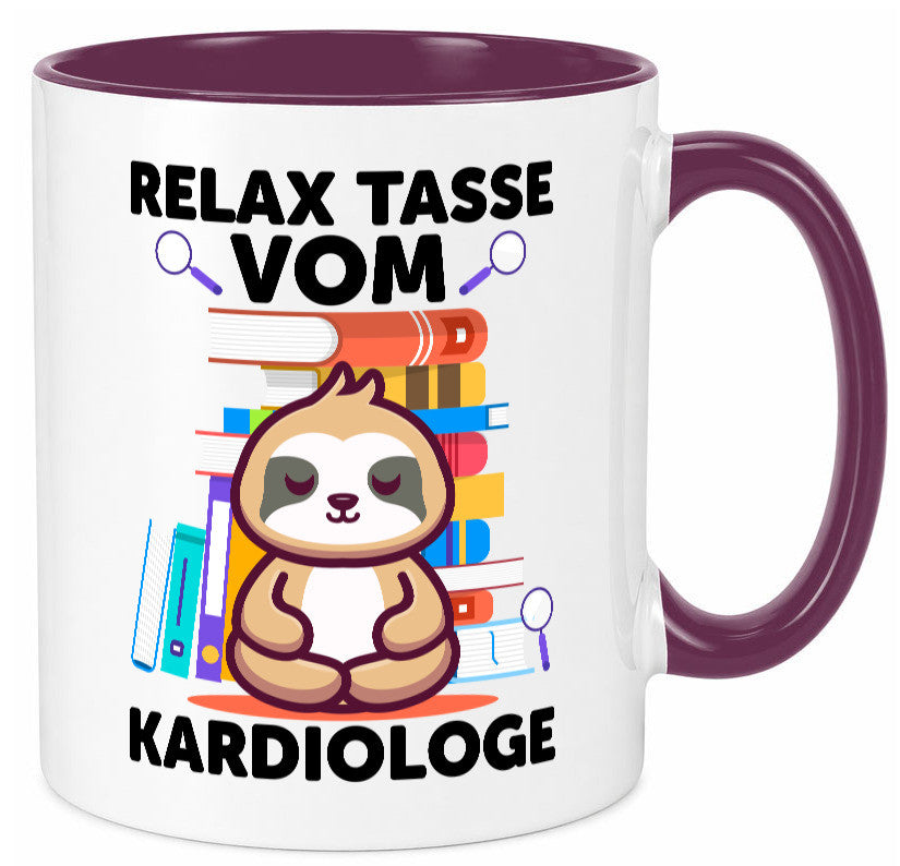 Relax Tasse: Kardiologe | Kardiologie lustiger Spruch Geschenk Humor