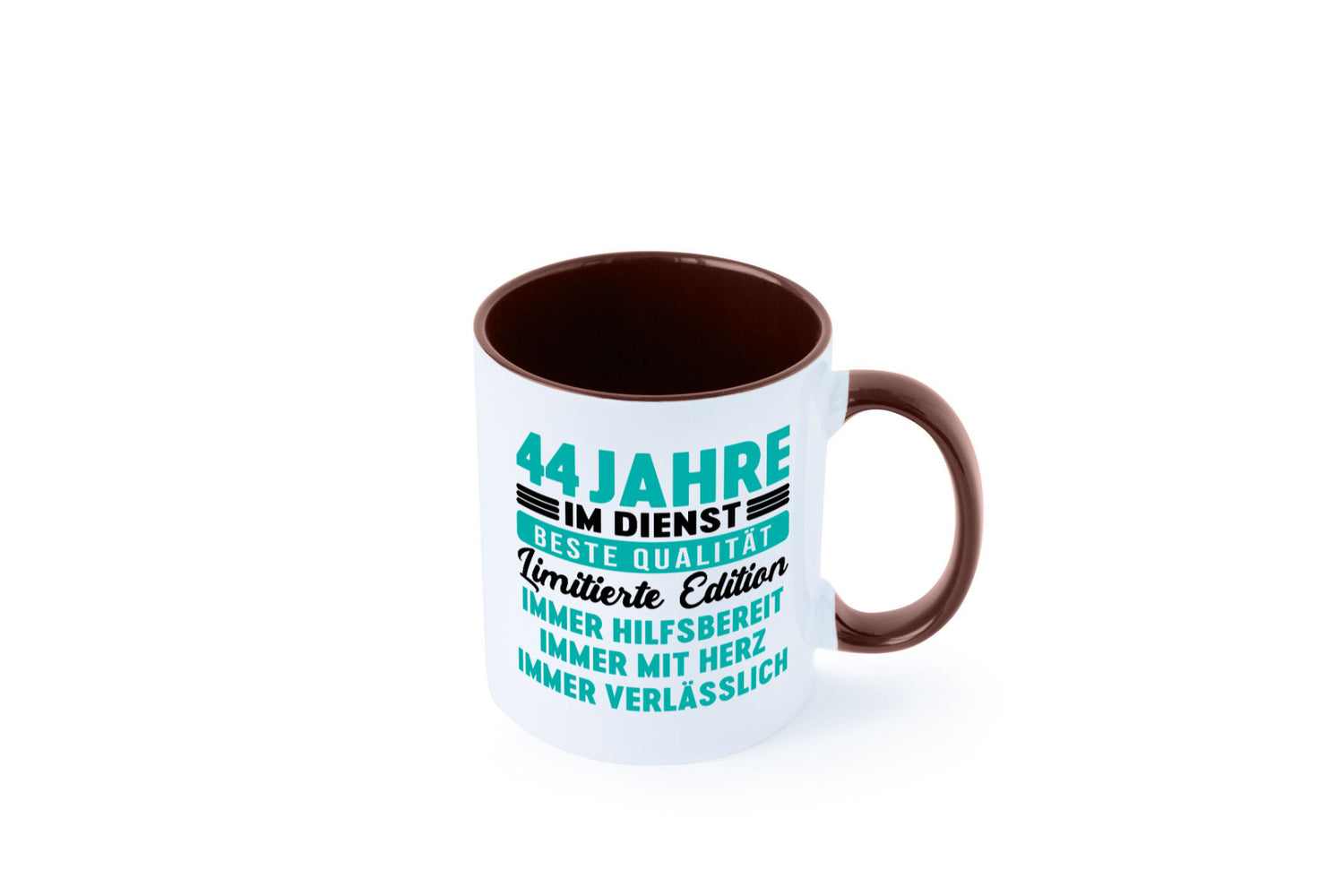 44 Jahre im Dienst | Jubiläum Arbeit v5 lustig Kollegen Büro Geschenk Tasse