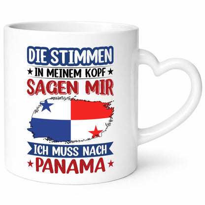 Panama | Urlaub Stimmen in meinem Kopf Traumland lustig Humor Geschenkidee