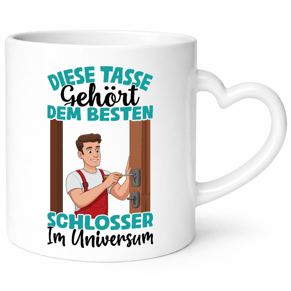 Im Universum: Schlosser | Beruf Schlosserei Geschenkidee Arbeit Kollegen Büro