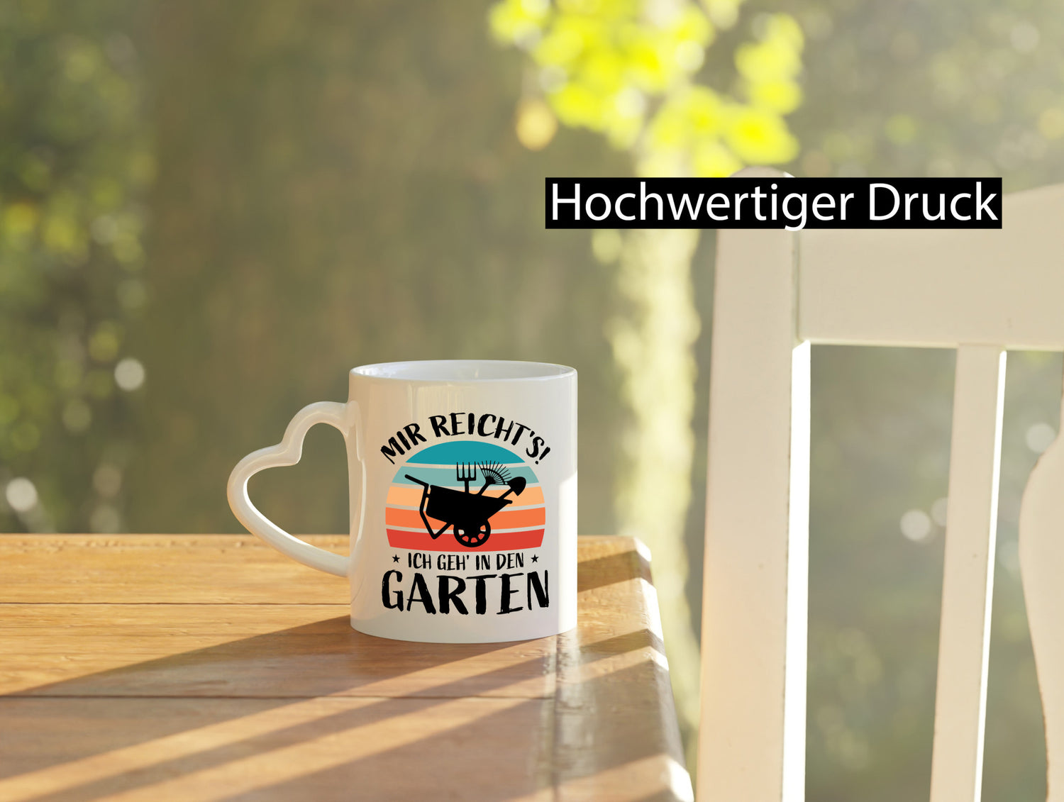 Mir reichts ich geh in den Garten | Gartenarbeit lustiger Spruch Geschenk