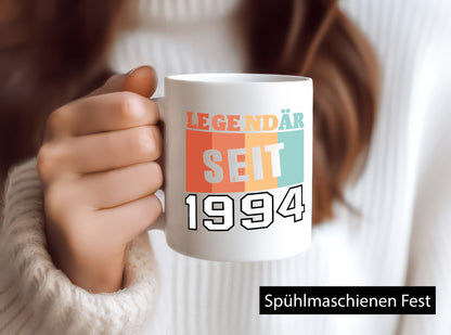 Legendär seit 1994 | Jahrgang Geschenk Humor Geschenkidee lustiger Spruch Tasse
