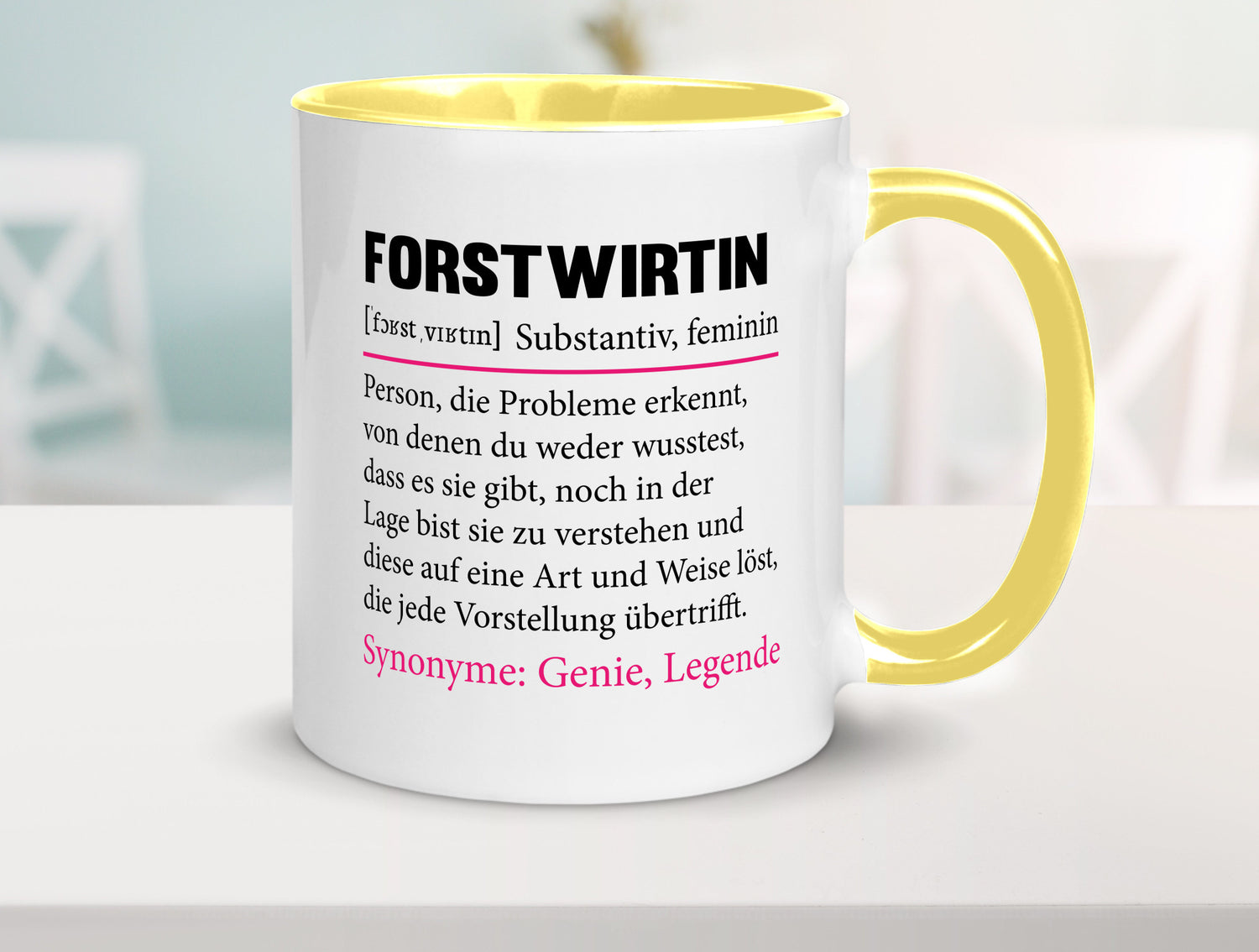 Forstwirtin | Beruf Spruch Forst Wirtin Humor Arbeit Kollegen Büro Geschenkidee