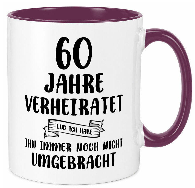 60 Jahre Verheiratet, immer noch am Leben! Geschenk Humor Geschenkidee lustiger