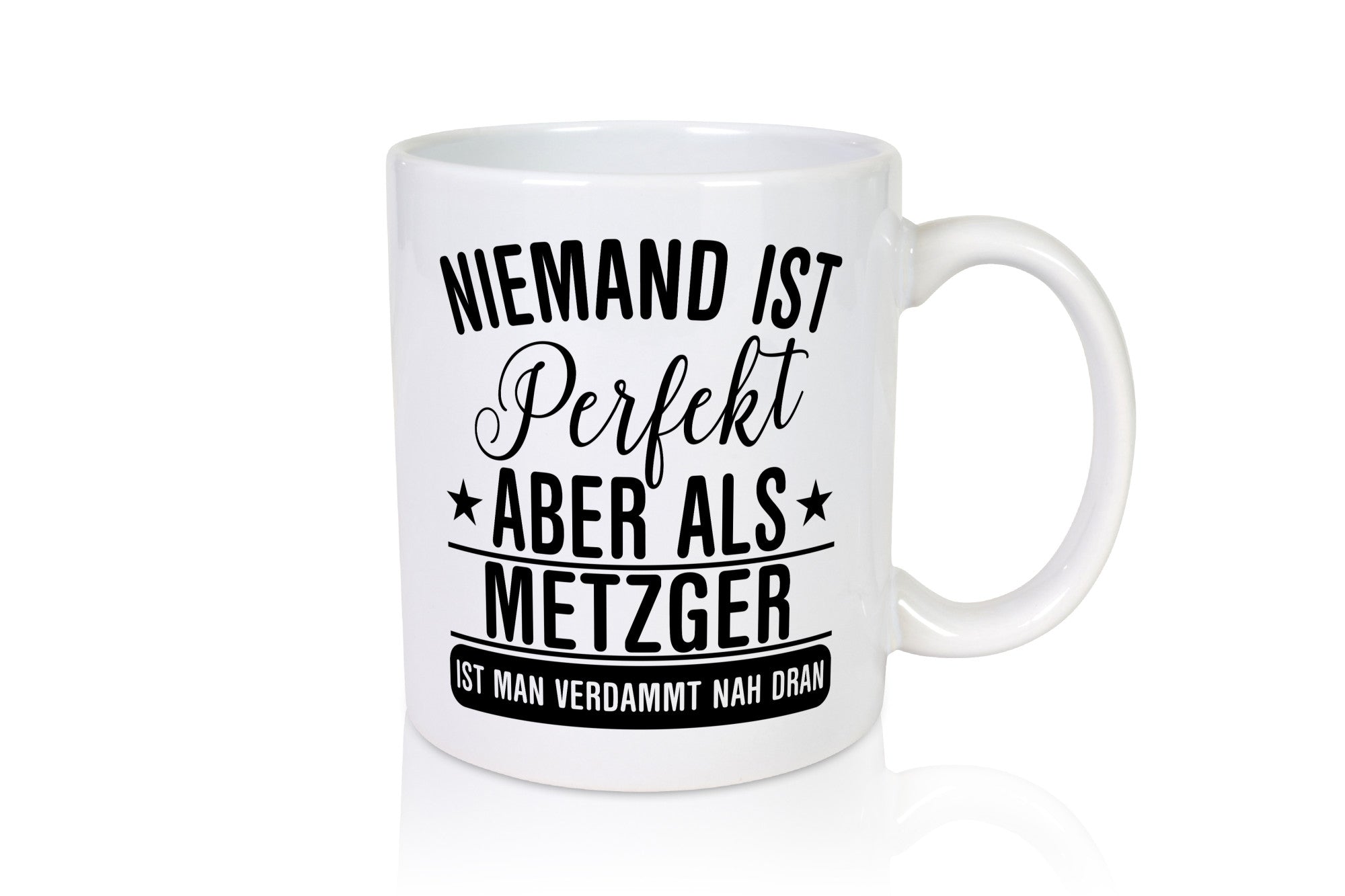 Verdammt nah dran: Metzger | Fleischer Metzgerei lustig Humor Geschenkidee