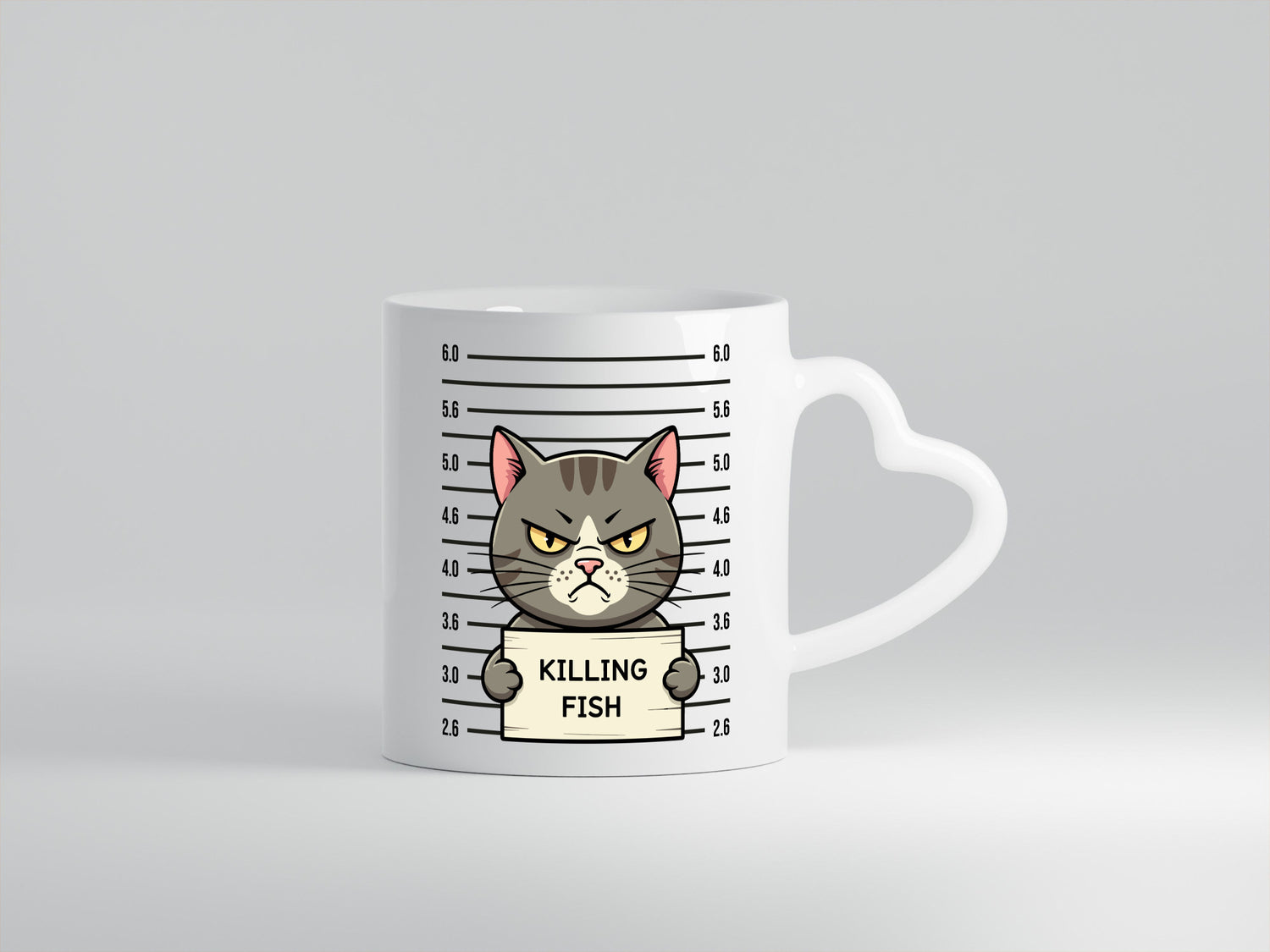 Böse katze hat den Fisch gegessen | Verhafung lustiger Spruch Geschenk