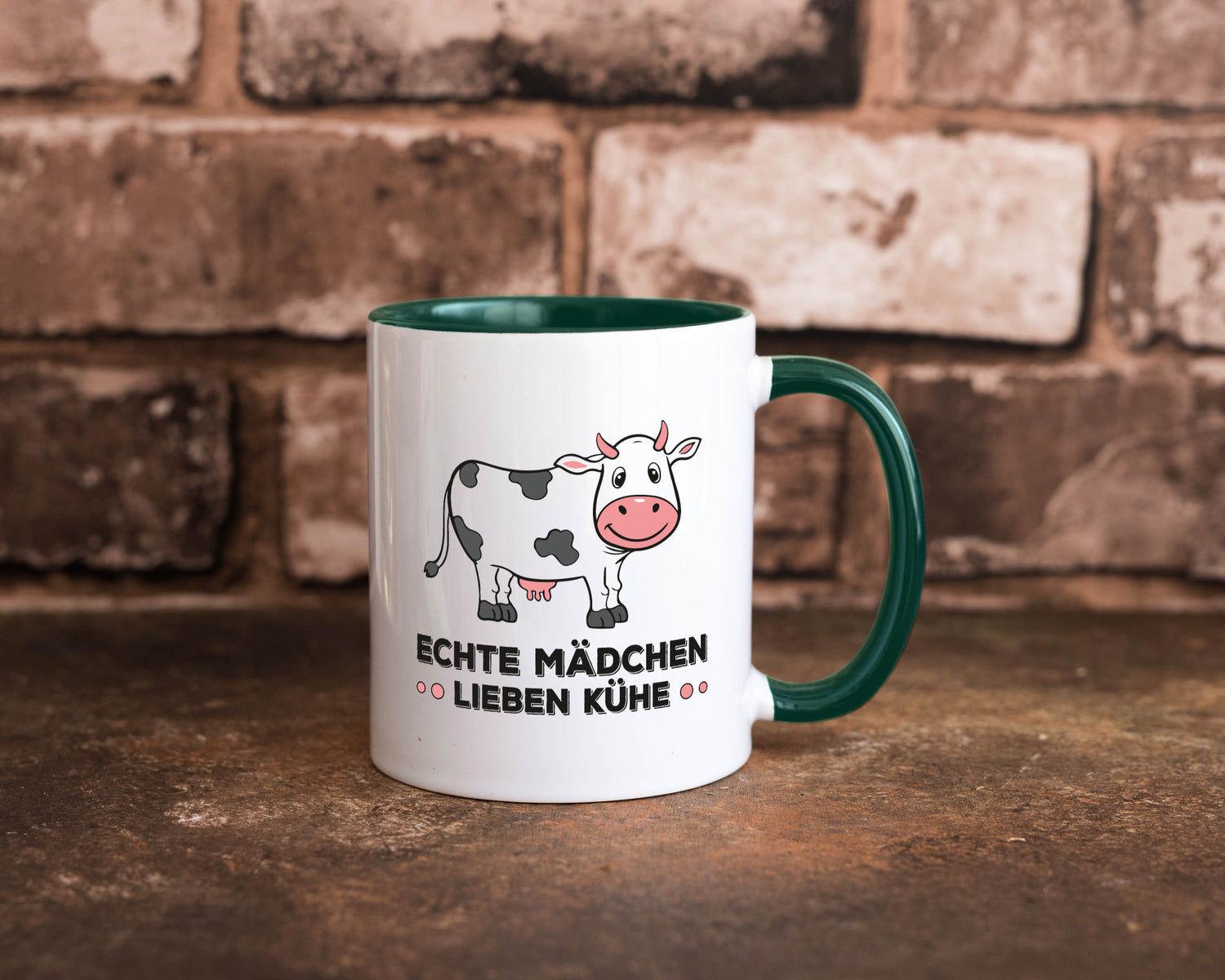 Echte mädchen lieben Kühe | Farm Farmer Bauer lustiger Spruch Geschenk Humor