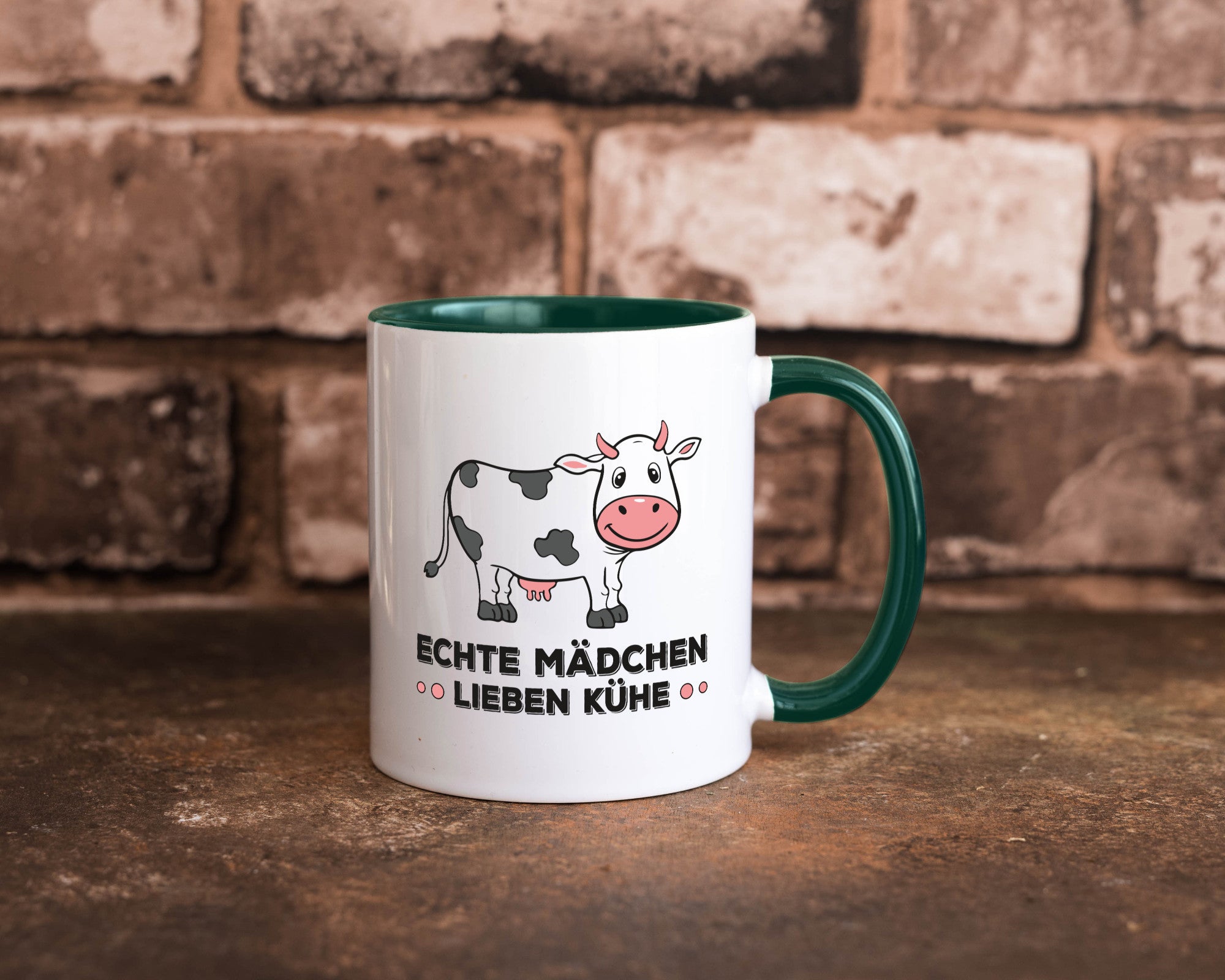Echte mädchen lieben Kühe | Farm Farmer Bauer lustiger Spruch Geschenk Humor