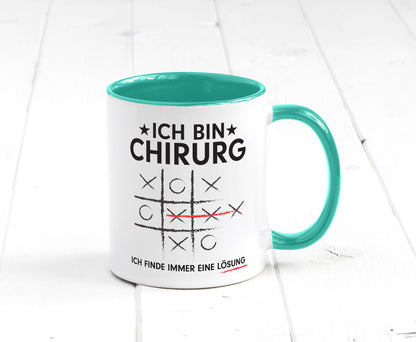 Lösung finden: Chirurg | Medizin Chirurgie v2 Geschenk Humor Geschenkidee