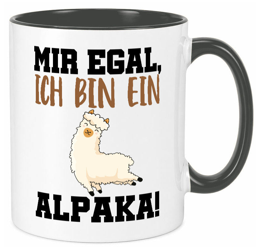 Ich bin ein Alpaka! Geschenk Humor Geschenkidee lustiger Spruch Tasse