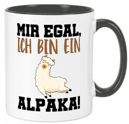 Ich bin ein Alpaka! Geschenk Humor Geschenkidee lustiger Spruch Tasse