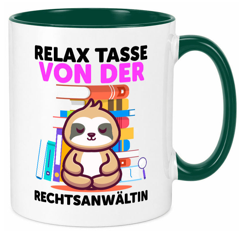Relax Tasse: Rechtsanwältin | Jurstin Anwältin Geschenkidee Humor Tasse