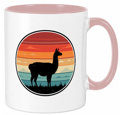 Lama | Alpaka Vintage Humor Geschenkidee Tasse