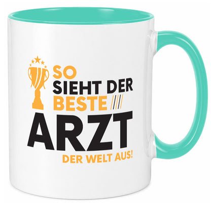 Der Weltbeste Arzt | Medizin Doktor Facharzt lustiger Spruch Geschenk Humor Tasse