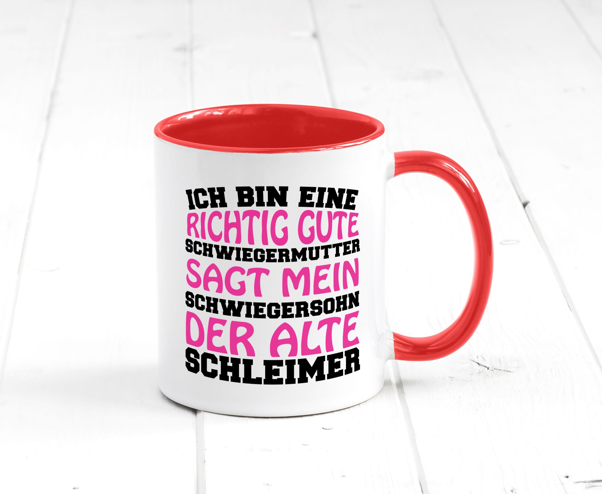 Gute Schwiegermutter lustig Familie Geschenkidee Geschenk Tasse