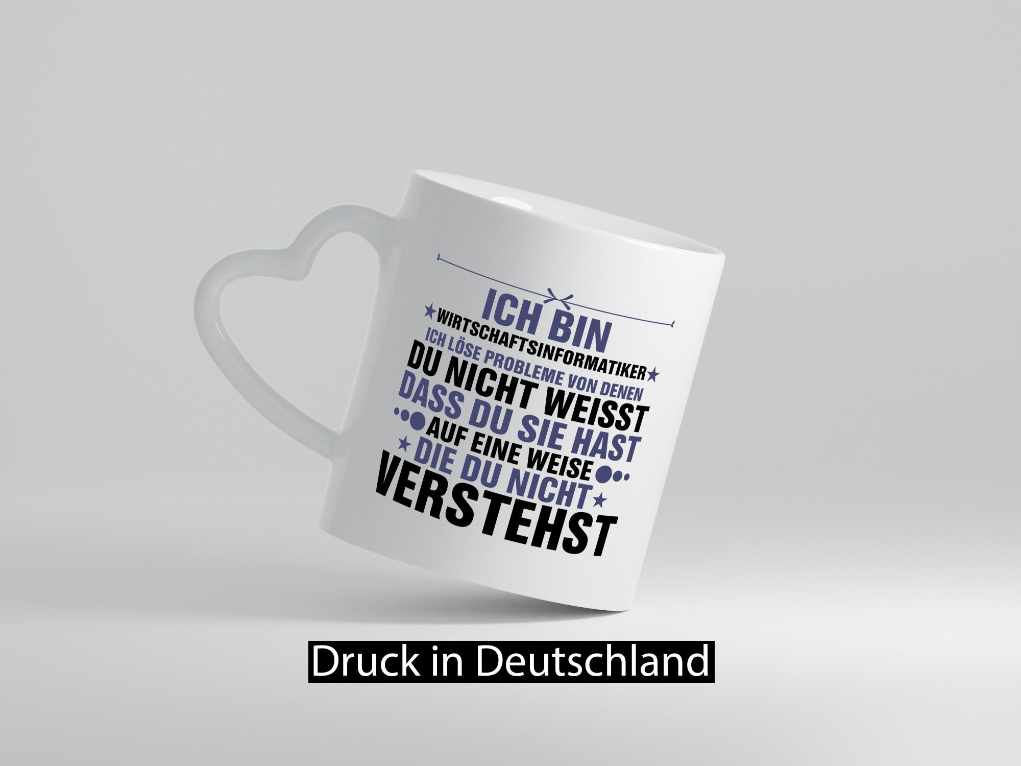 Löse Probleme: Wirtschaftsinformatiker v2 lustiger Spruch Geschenk Humor