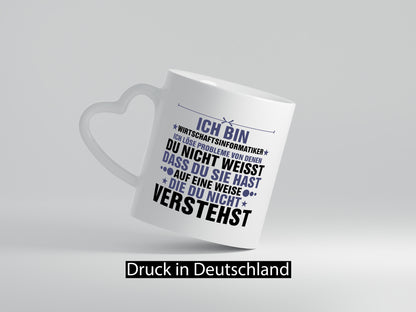 Löse Probleme: Wirtschaftsinformatiker v2 lustiger Spruch Geschenk Humor