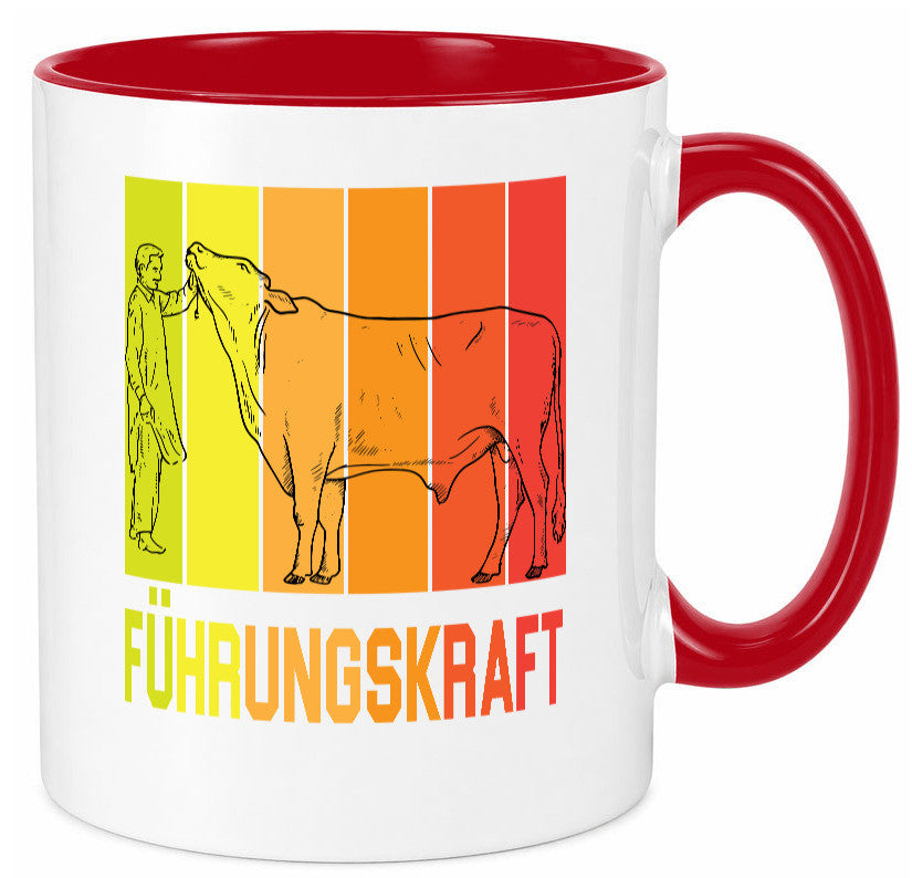 Führungskraft | Farmer Bauernhof lustig Humor Geschenkidee Geschenk Tasse