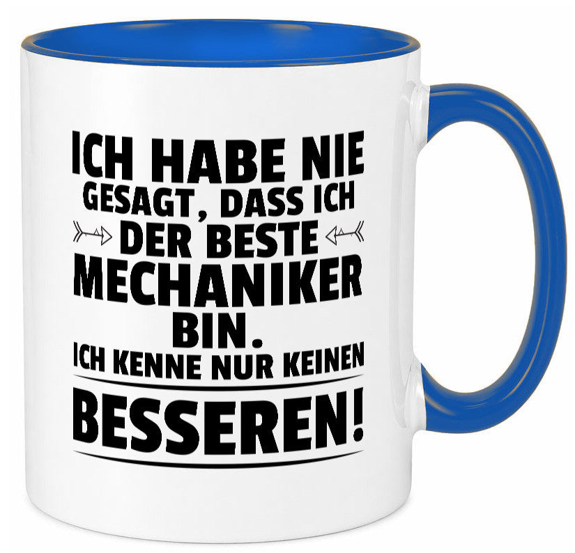 Der Beste Mechaniker | KFZ Werkstatt Geschenkidee Humor Tasse