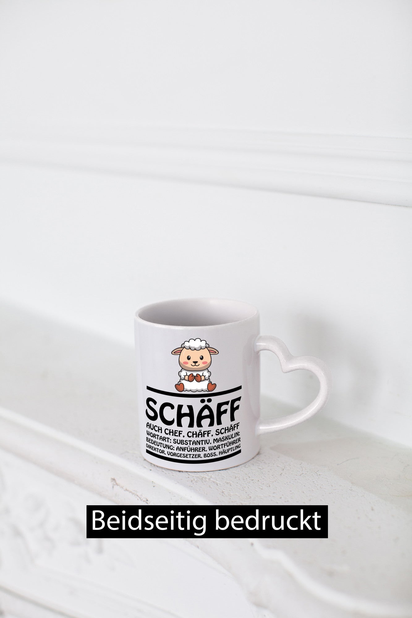 Schaff ? Chef Tasse Geschenk Arbeit Kollegen Büro lustiger Spruch