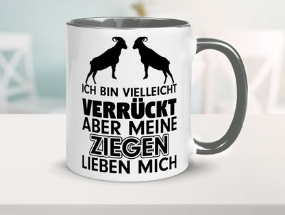 Meine Ziegen | Hirte Tasse Bauernhof Hirtin Bauer Humor Geschenkidee