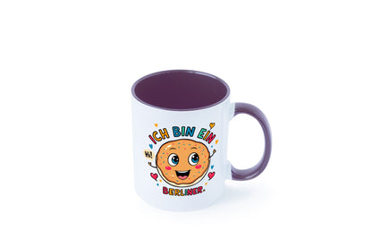 Ich bin ein Berliner | Krapfen Pfannkuchen Humor Geschenkidee Tasse