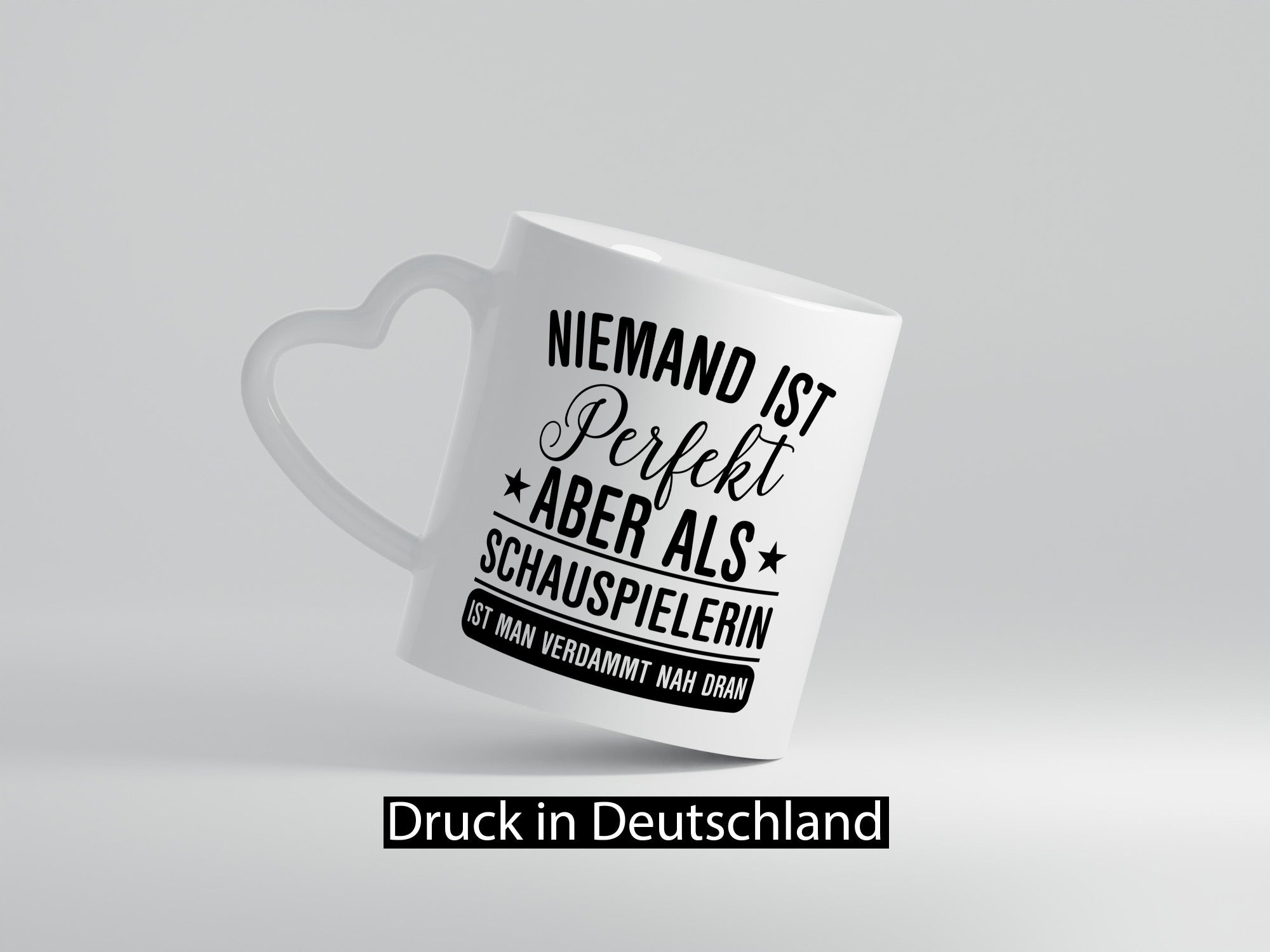 Verdammt nah dran: Schauspielerin | Theater lustig Humor Geschenkidee Geschenk