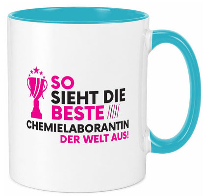 Die Weltbeste Chemielaborantin | Laborantin Chemie Humor Geschenkidee Tasse