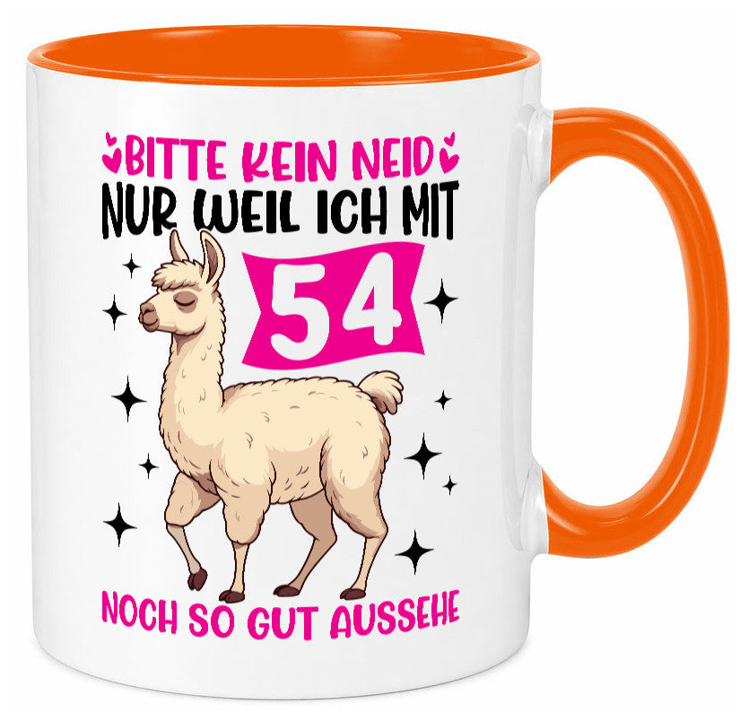 54. Geburtstag | 54 Jahre Lama gut aussehen Geschenk Geschenkidee lustiger