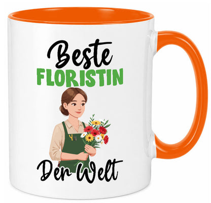 Beste Floristin | Blumen VerkÃƒÂ¤uferin Humor Geschenkidee Tasse
