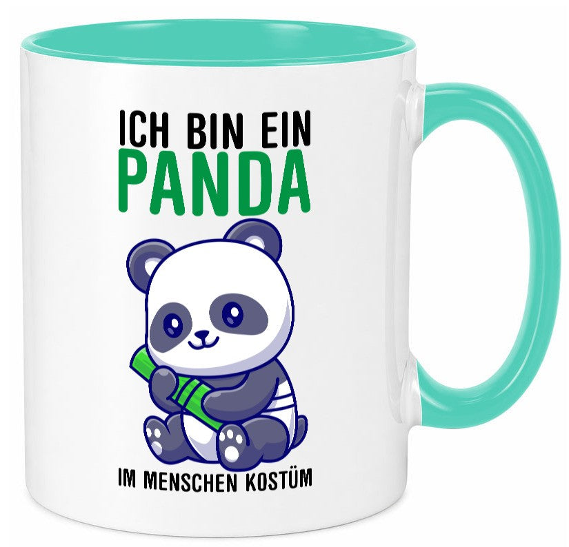 Ich bin ein Panda | Pandabär Kinder v2 Geschenkidee Humor Tasse