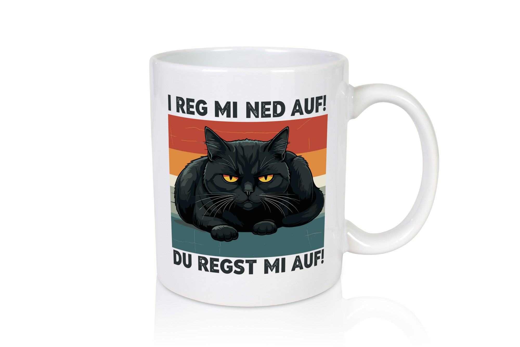 Du regst mi Auf | Böse Katze Reg ned lustiger Spruch Geschenk Tierliebhaber