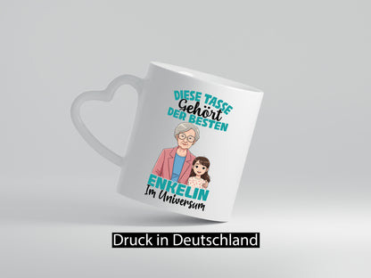 Im Universum: Enkelin | Opa Oma Großmutter Großvater Geschenk Familie