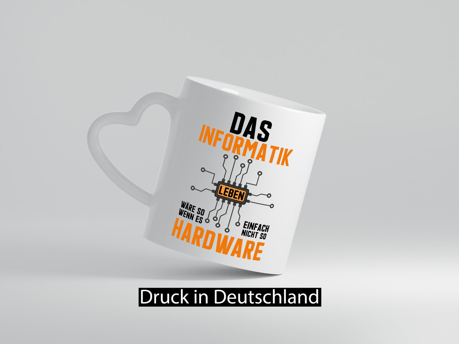 Informatik Leben | Hardware Nerd Software Entwickler Geschenkidee Humor Tasse