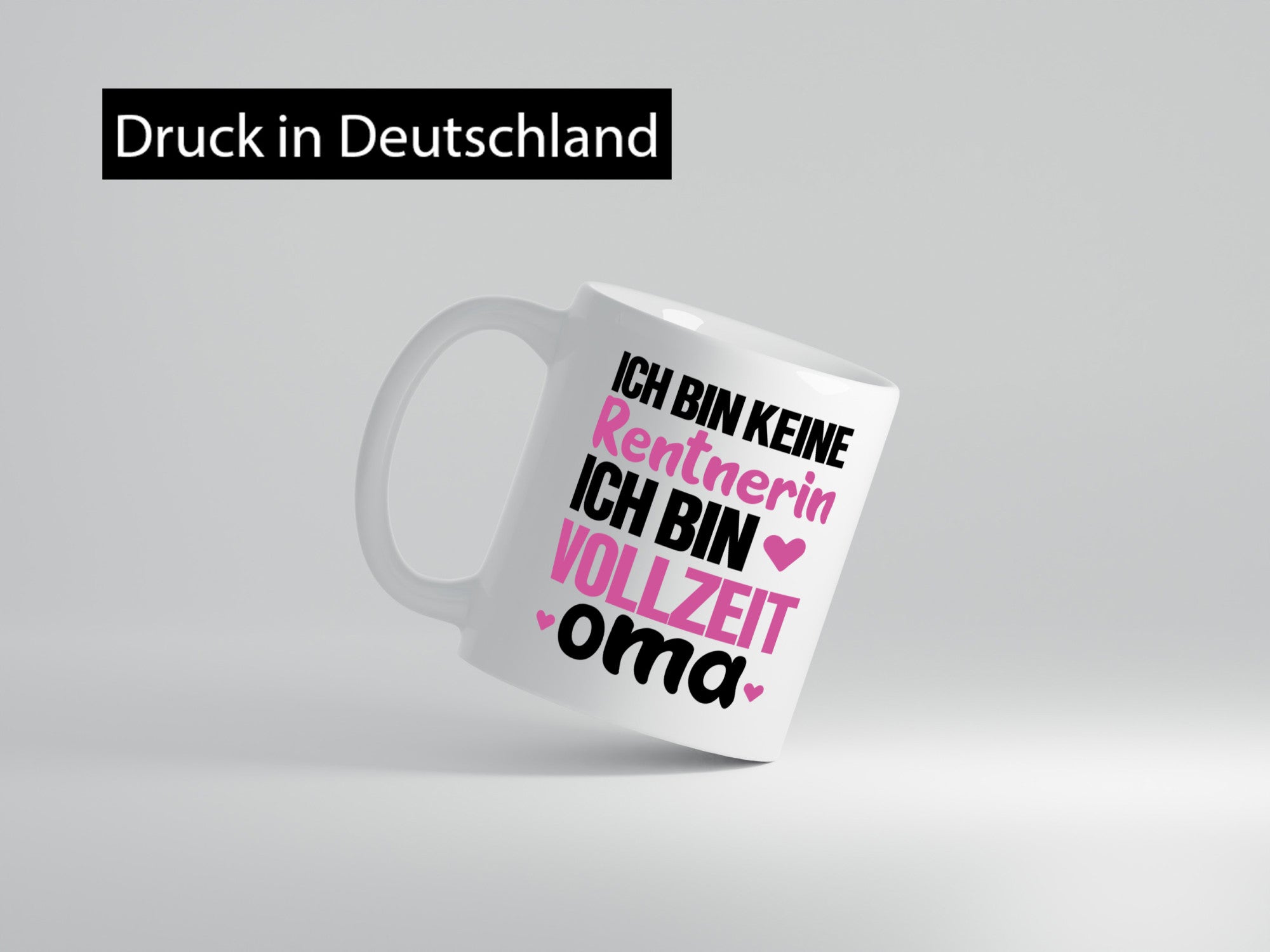 Vollzeit Oma | Rentnerin Tasse Großmutter Enkel Humor Familie Geschenkidee