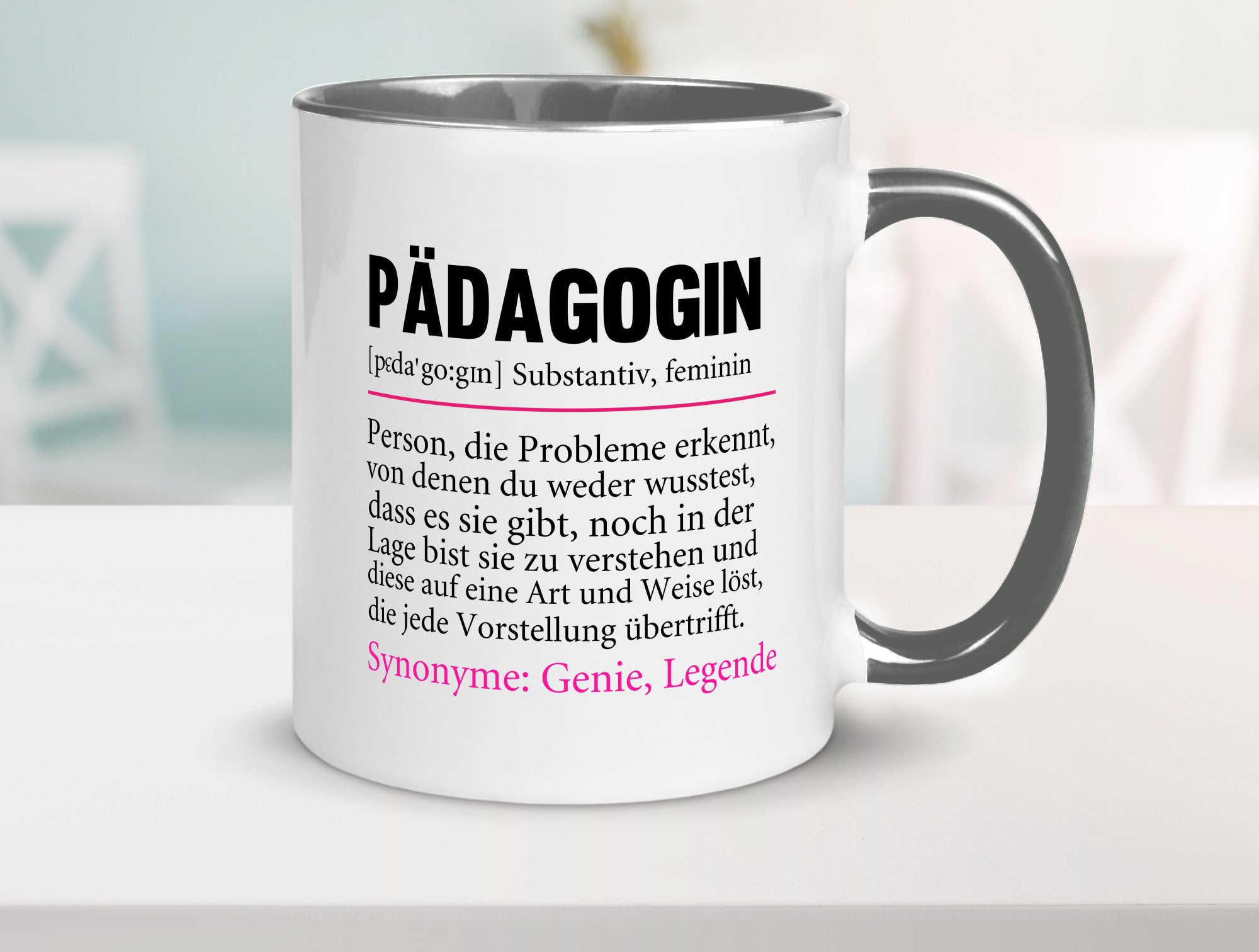 Pädagogin | Spruch lustig Humor Pädagogik v2 Geschenk Geschenkidee lustiger