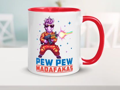 Pew Madafakas vl5 lustiger Spruch Geschenk Humor Geschenkidee Tasse