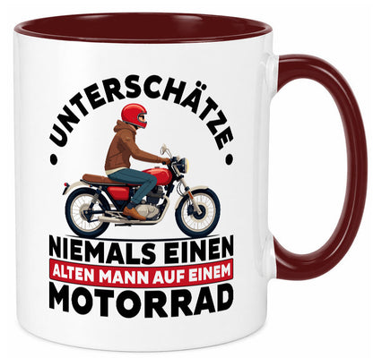Biker Spruch | Männer Tasse Motorradfahrer Motorrad vl2 Humor Geschenkidee