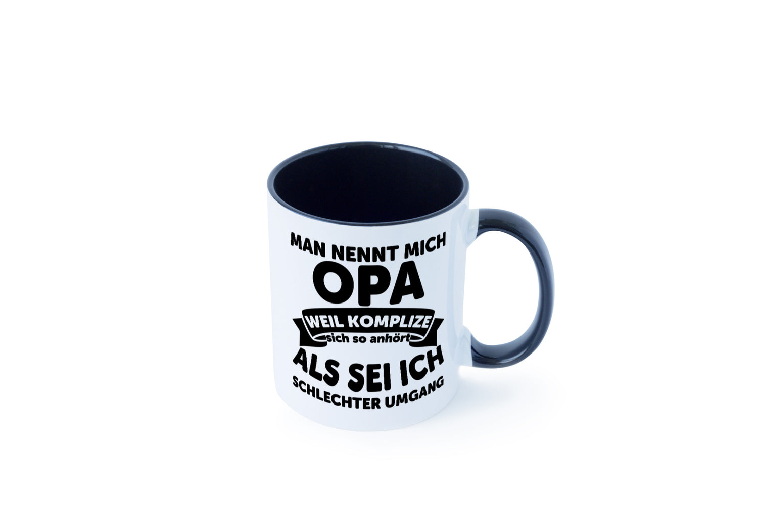 Nenn mich Opa, Komplize schlechter Umgang | Opa Witz Geschenk Familie