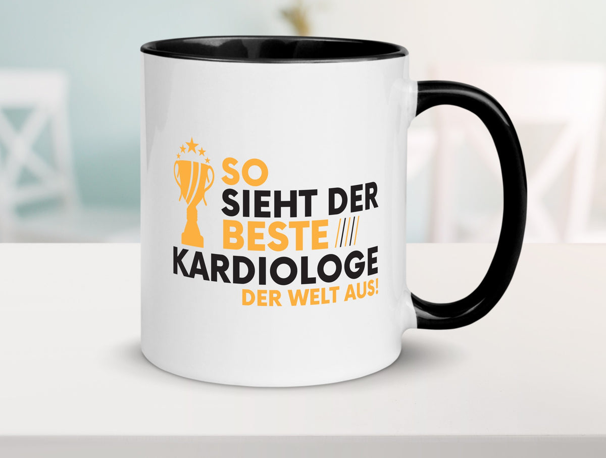 Der Weltbeste Kardiologe | Kardiologie Geschenk Humor Geschenkidee lustiger Tasse