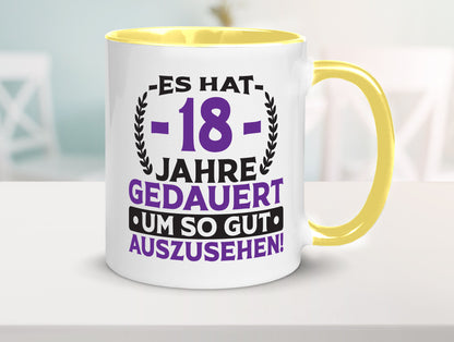 18 Jahre gedauert um so gut auszusehen | 18. Geburtstag v2 Geschenkidee Humor