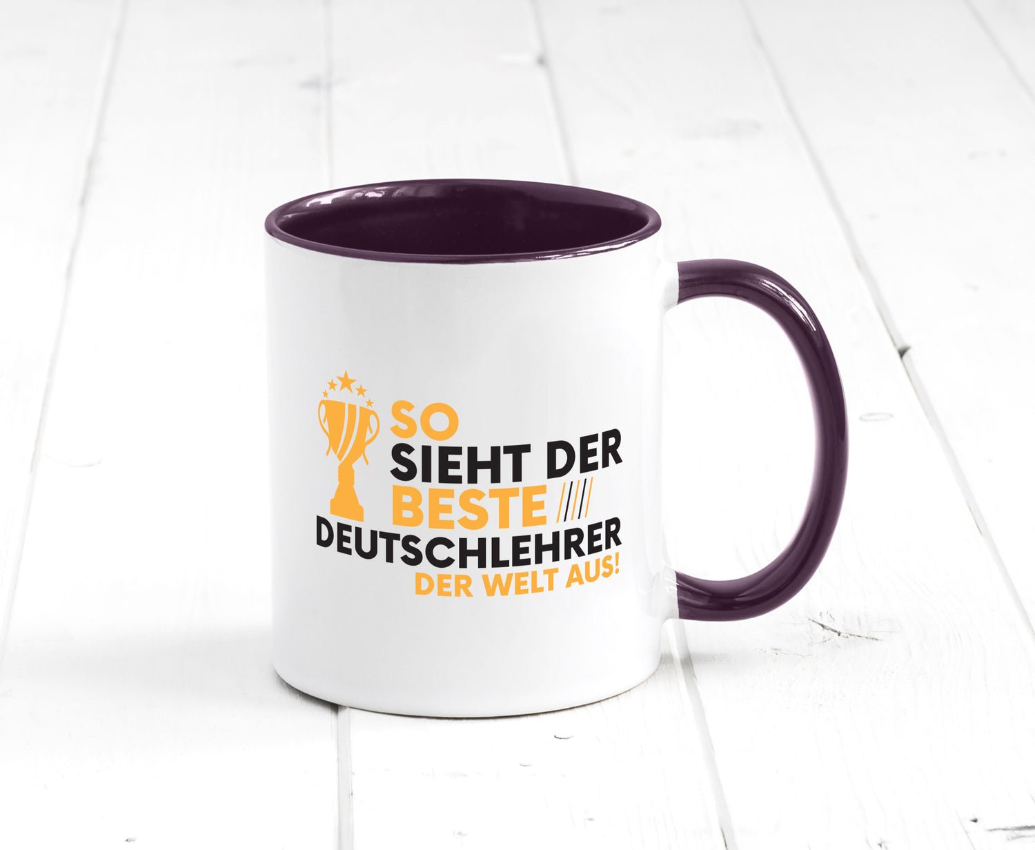 Der Weltbeste Deutschlehrer | Lehrer Schule lustiger Spruch Geschenk Humor