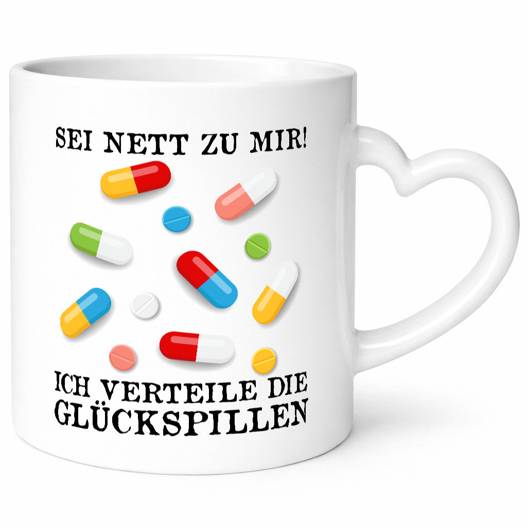 Sei nett zu mir | Pillen Medikamente Therapeut Arzt lustig Humor Geschenkidee