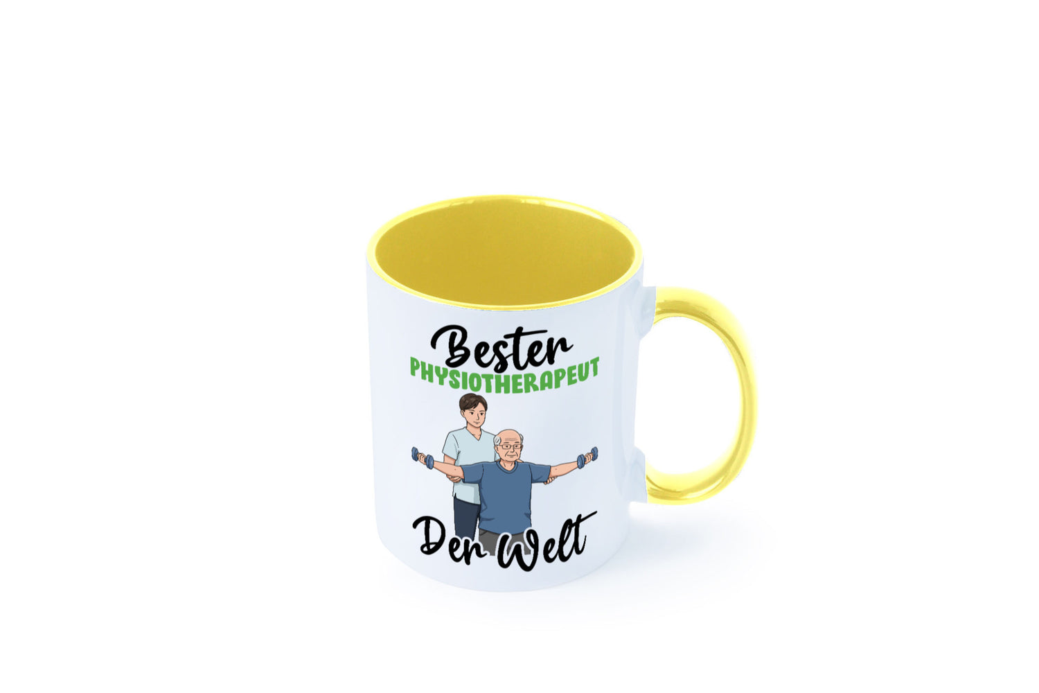 Bester Physiotherapeut v3 Geschenk Humor Geschenkidee lustiger Spruch Tasse