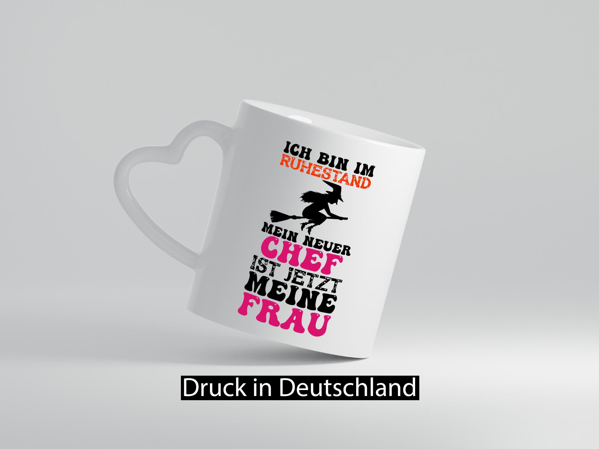 Mein neuer Chef ist meine Frau | Hexe Bin im ruhestand lustig Jubiläum Geschenk
